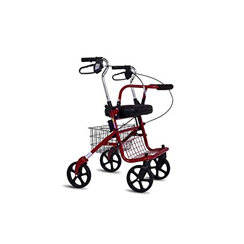 Rollator s s for Seniors Rely On Walking for Seniors Rollator, Can Be Used As A Wheelchair, Light Folding, Household Scooter, Suitable for The Elderly, Obese Patien