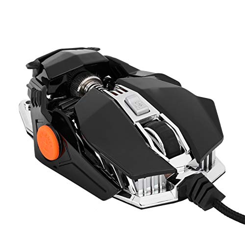 E-Sports PC Gaming Maus,USB Kabelgebundene Gaming Maus Kabelgebundene Maus mit konkurrenzfähiger Optik,Pocket Gaming Maus für FPS, RTS und MOBAs