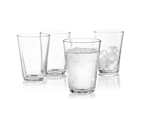 Eva Solo 567423 Trinkgläser, 8 Stück, 380 ml, Gehärtetes-Glas, Transparent