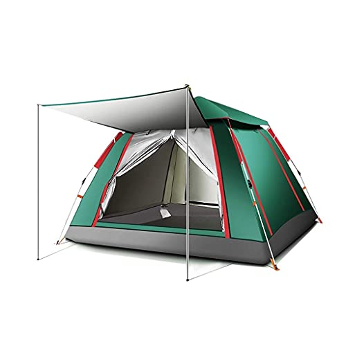 Automatisches Zelt 3–4 Personen, dick, regenfest, Wildcamping, Campingzelt, Urlaubszelt, Park, Picknickzelt, Geschenk