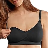 Anita Damen Maternity Bra Wirefree And Seamfree Bustier, Schwarz (Black 001), S EU