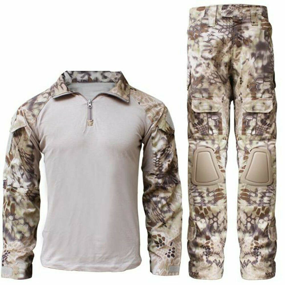 Wosport wasserdichtes taktisches Militär-Uniform-Kampftraining Anzug atmungsaktive Jacke Hose