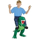 Morph mckpbtr T-Rex Piggyback Kinder Kostüm - EINE Größe