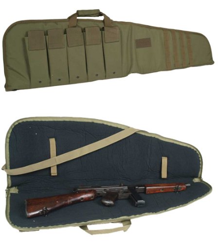 Mil-Tec Rifle Case mit Gurt oliv 100cm