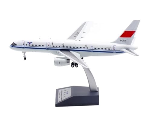 KANDUO for:Flugzeug Druckguss Modell Flugzeug Legierung CAAC B757-200 B-2801 Maßstab 1:200 Geschenke für Familie und Freunde