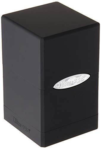 Ultra Pro 84173 - Satin Tower Deckbox, schwarz
