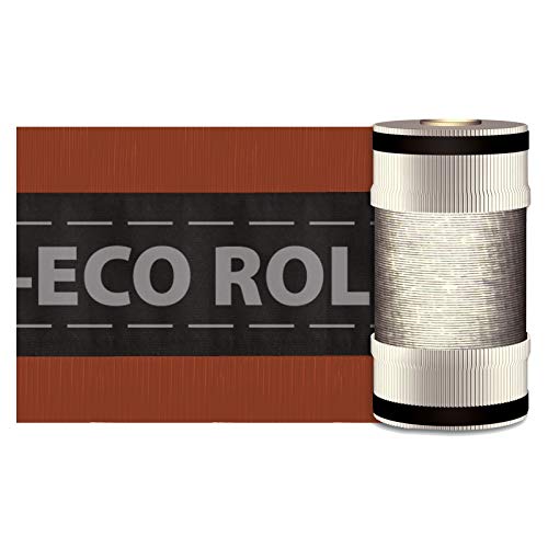 Dörken DELTA-ECO Roll Firstrolle Gratrolle 5m 240mm, Rot