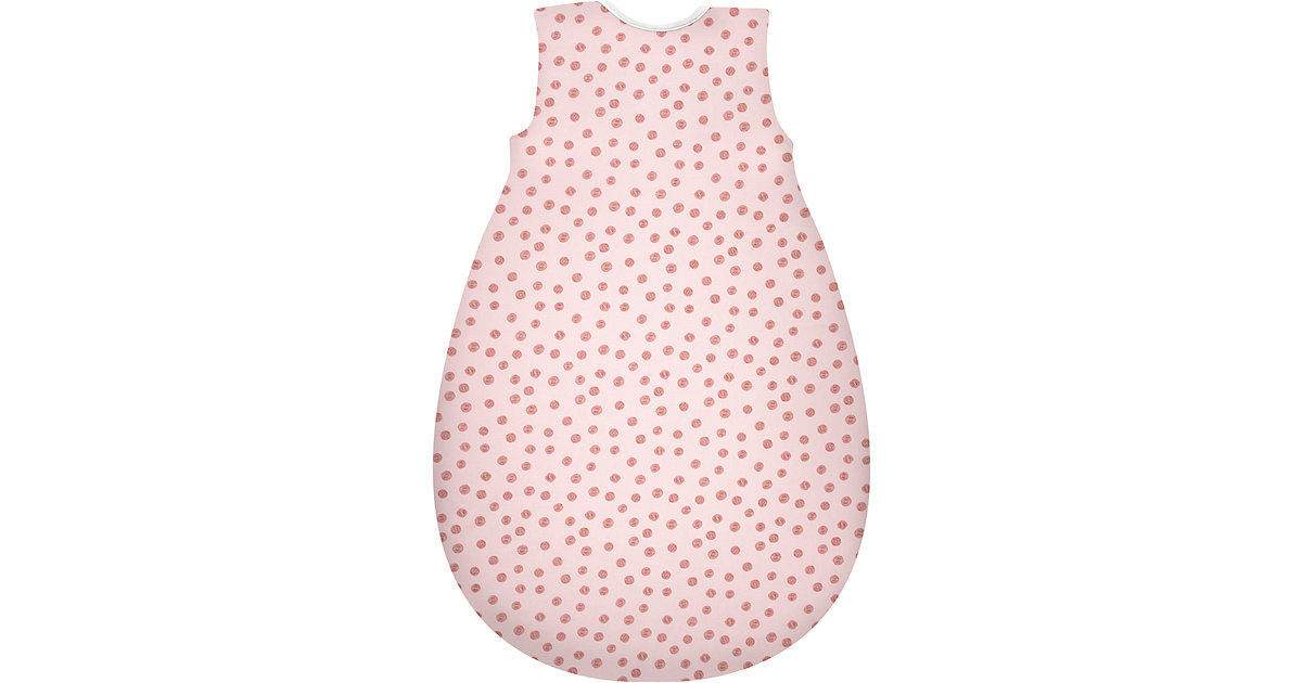 Kugelschlafsack Mäxchen Thermo, Bio Baumwolle - TOG 3,0 - Curly Dots, 90 cm beere 2