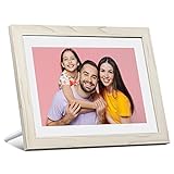 Dragon Touch Digital Picture Frame WiFi 10 Zoll IPS Touch Screen HD Display, 16 GB Speicher, Auto-Rotate, Share Photos Via App, Email, Cloud – Classic 10