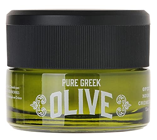 Korres Olive Feuchtigkeitsspendende Nachtcreme mit Olivenblatt-Extrakt, für alle Hauttypen, dermatologisch getestet, 40ml
