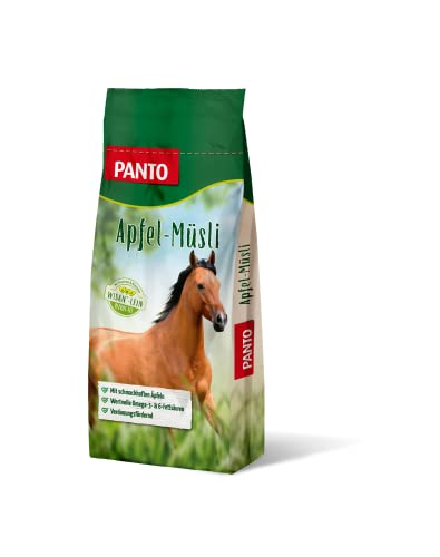 Panto Pferdefutter, Apfel-Müsli 20 kg, 1er Pack (1 x 20 kg)