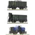 Fleischmann 809005 N 3er-Set Güterwagen der K.Bay.Sts.B