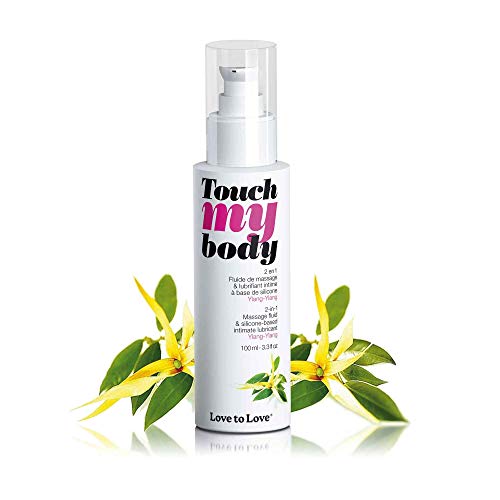 LOVE TO LOVE Touch My Body, Massageöl & Gleitgel, Ylang-Ylang, 100 ml