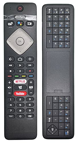 Ersatz Fernbedienung für Philips TV Fernseher 65PUS7304/12 | 65PUS7304/62 | 65PUS7354/12 | 65PUS8505/12 | 65PUS8506/12 | 65PUS8536/12