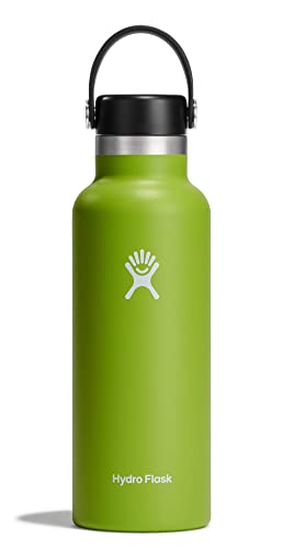 Hydro Flask 18oz Standard Flex Cap Isolierflasche (Größe One Size, Grün)