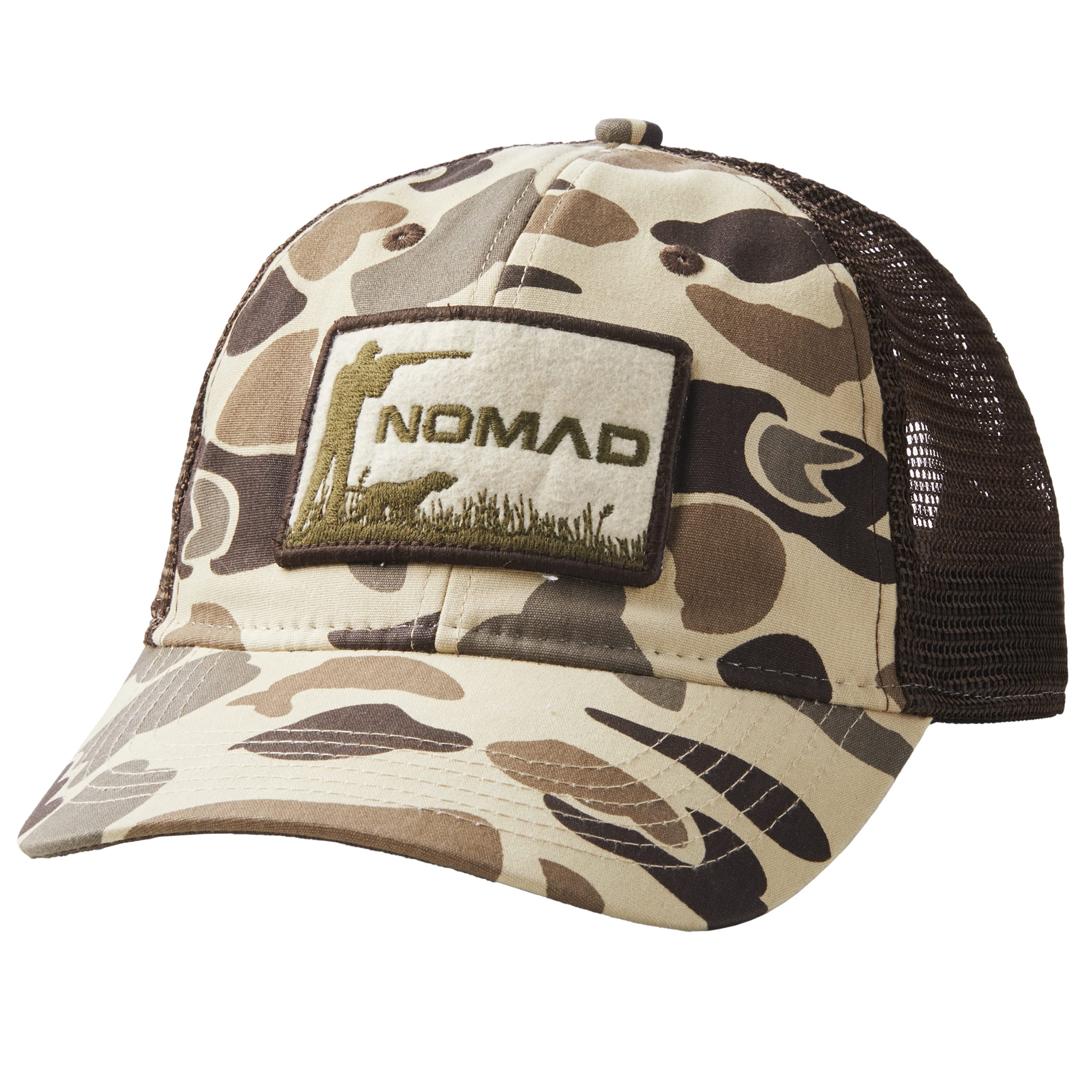 Nomad Herren Standard Camo Jagd W Verstellbare Mesh Back Cap Twill-Shooter Patch One Size