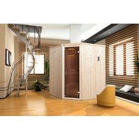Sauna »KIRUNA 2«, inkl. 4.5 kW Bio-Kombi-Saunaofen mit externer Steuerung für 2 Personen