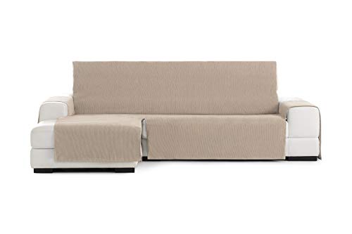 Eysa Loira Protect wasserdichte und atmungsaktive Sofa überwurf, 65% Polyester 35% Baumwolle, beige, 290 cm