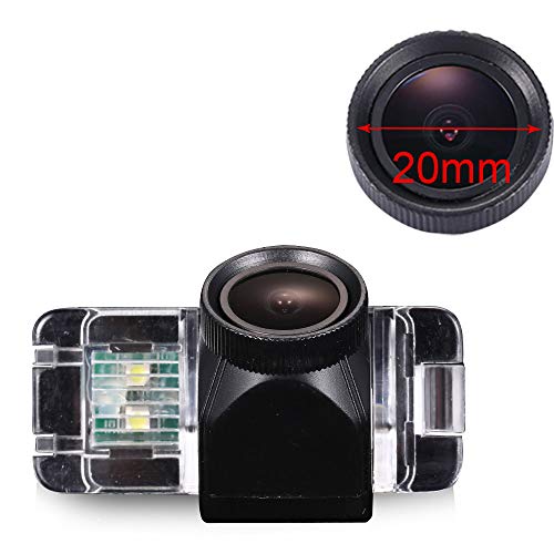 HD 20mm Objektivkamera Rückfahrkamera Farbkamera Einparkkamera Nachtsicht Rückfahrsystem Einparkhilfe IP68 Wasserdicht für Ford Focus 2/Mondeo MK4/C-Max MK2/S-Max MK1/MK3/Fiesta MK6/Kuga/EcoSport MK1