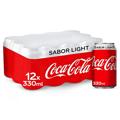 Refresco de Cola Coca Cola Light lata pack 12x33 cl