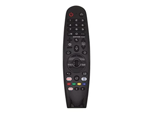 azurano Ersatz Fernbedienung/Magic Remote für 2019 LG Smart TV - AN-MR19BA, MBM67016601 - Sprach und Mausfunktion - Movies Taste