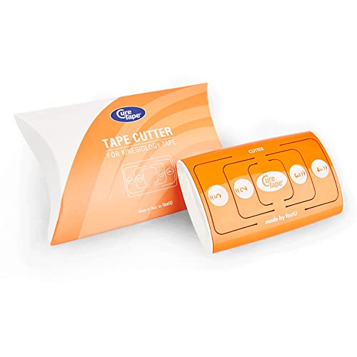 CureTape Kinesiologie-Tape-Schneidegerät: up to 5 cm wide rolls (Orange)