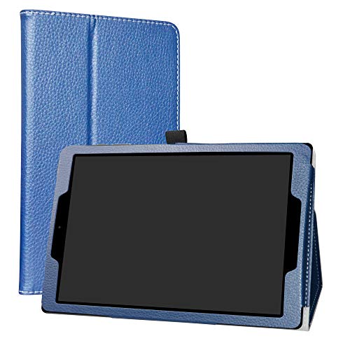 Chuwi HiPad hülle,LiuShan Folding PU Leder Tasche Hülle Case mit Ständer für 10.1" Chuwi HiPad Android Tablet PC,Blau