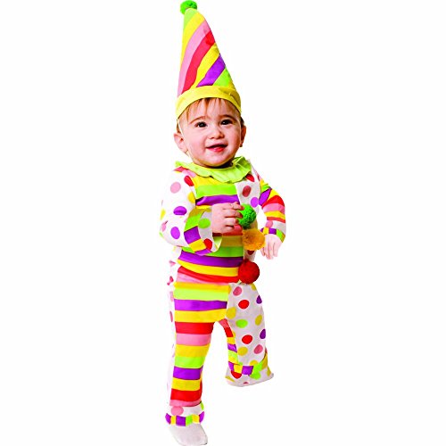 Dress Up America Sweet Dots N 'Streifen Säugling Clown Kostüm