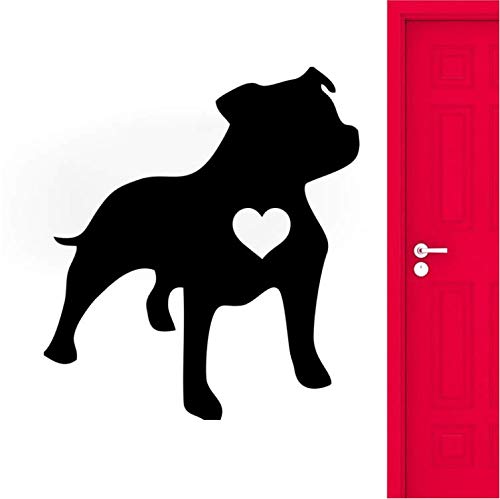 YUTAO Wall Sticker 51 * 58 Cm Tier Hund Kopf Pvc Aufkleber Für Zimmer Wandaufkleber