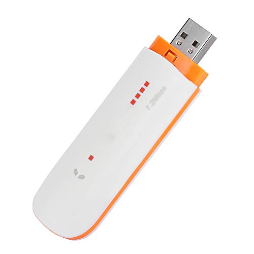Heayzoki Surfstick,Tragbarer -USB-Hotspot 3G-Modem hohe geschwindig 7,2 Mpbs Wireless-Router, 3G USB-Wireless-Dongle-Arbeitsfrequenzband UMTS B1, unterstützt SIM/TF-Karte