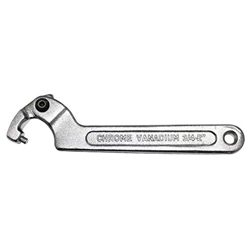 Andux Land C Spanner Tool Adjustable Hook Wrench YYBS-01 (Round Nose 3/4"-2"(19-51))
