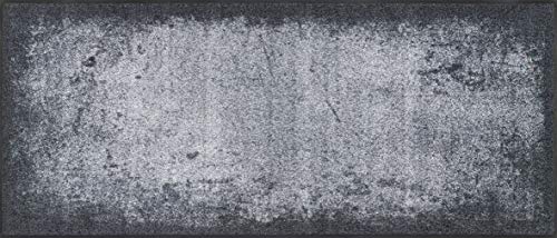 Wash + Dry Shades of Grey Fußmatte, Polyamid, grau, 60x140 cm