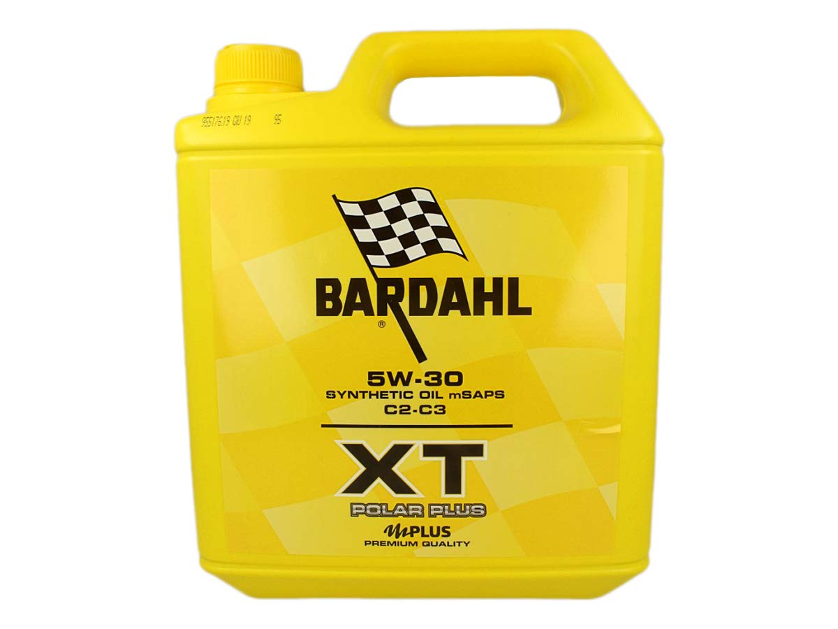 Bardahl - Motoröl für Auto, XT Polar Plus C2-C3 5W30, Schmiermittel für Benzin- und Dieselmotoren, Öl für Motoren der letzten Generation, maximiert die Leistung und verbessert die Einsparungen, 5