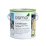 OSMO Landhausfarbe High Solid 2,5 Liter Kieselgrau 2708