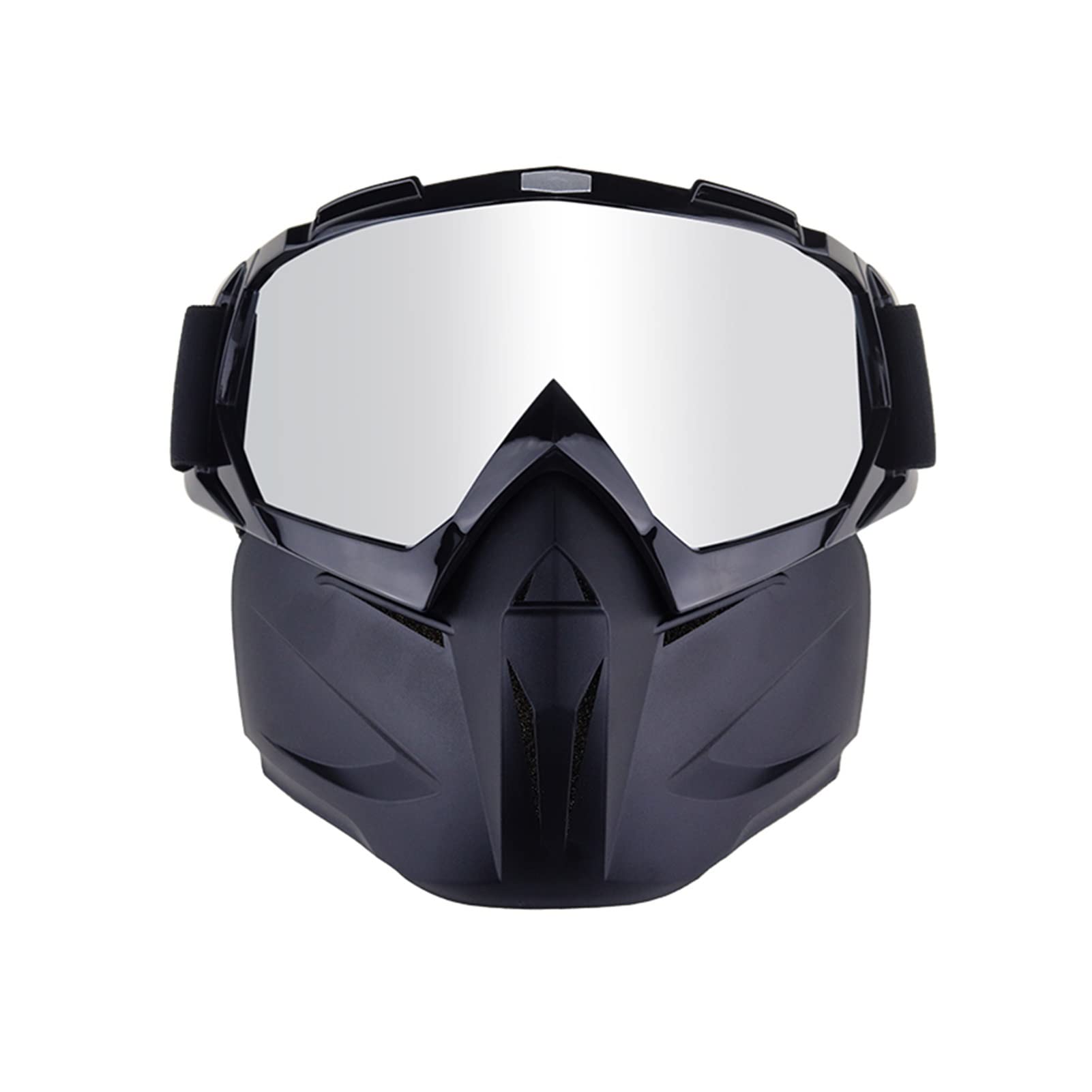 QINQIN Skibrille Unisex Reiten Skibrillen Sportski Snowboard Schutz Gesichtsmaske mit abnehmbaren Brillen fit for Jugendliche Erwachsene Jungen Mädchen (Color : 3)