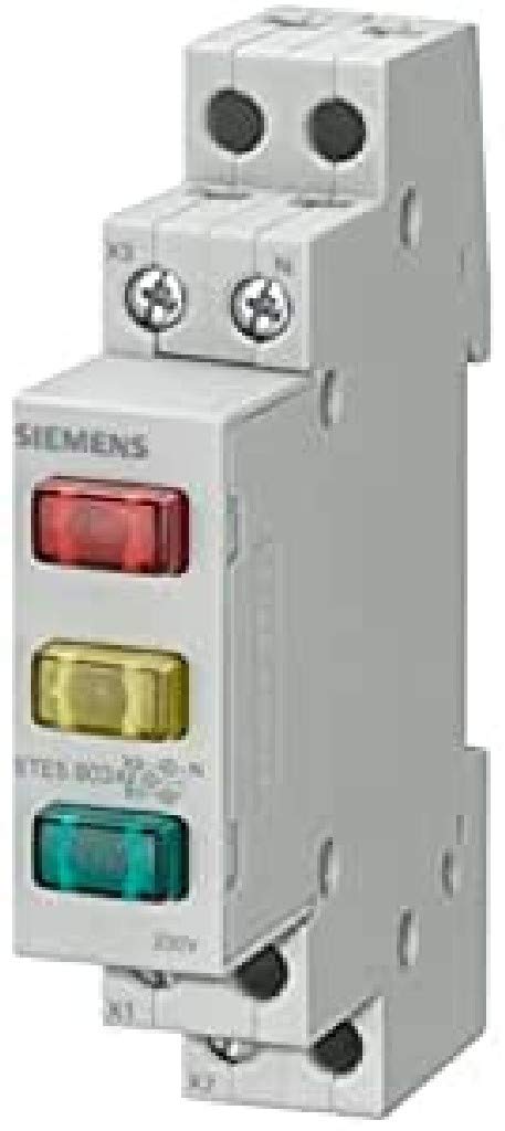 Siemens 5TE5803 x Druckknopf ohne Restfunktion, Grau