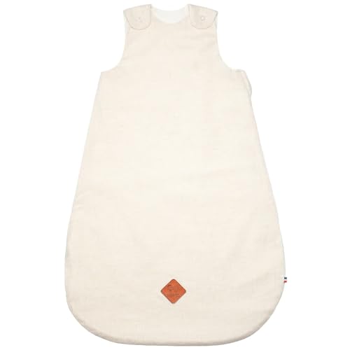 Sevira Kids - Sommerschlafsack aus gewaschenem Leinen – Tog 1, hergestellt in Frankreich