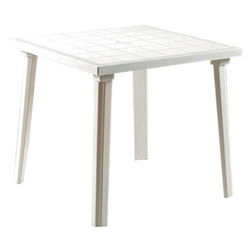 BICA 59 Weekend Tisch, Weiß, 80 x 80 x 72 cm, Kunststoff, 80x80x72 cm