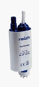 Reich Tauchpumpe 12 l/min 0,6 bar Rückschlagventil SB