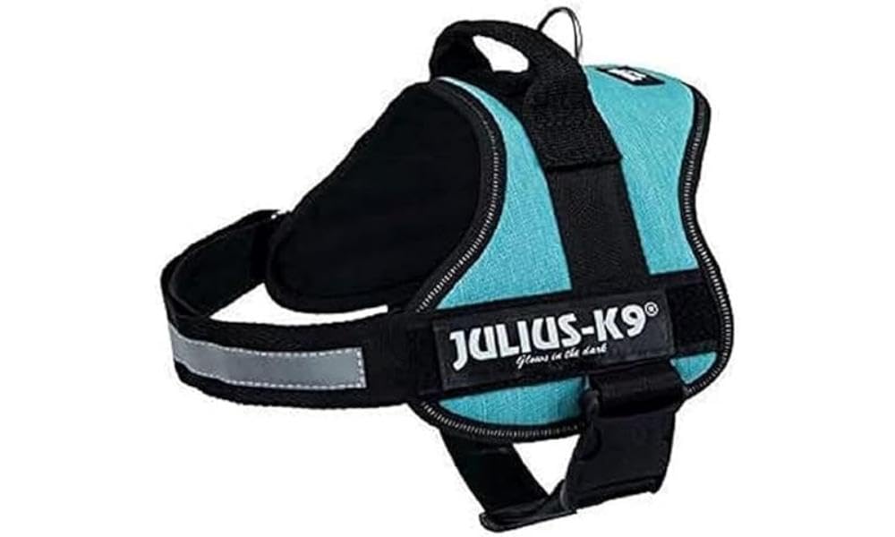 Julius K-9 Julius K-9 Powerharness 58-76cm/40mm, Schwarz, 1 Count (Pack of 1), 5999053675073