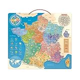 Vilac- Karte Frankreich Erziehung, 2589, Mehrfarbig