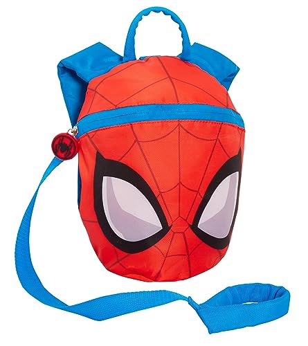 Sac à DOS Spider-Man Avec rênes Enfants Tout-Petits harnais de sécurité détachable pépinière sac de Jour Spidey Mini sac à DOS