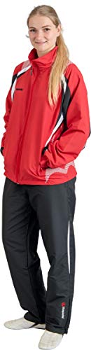 Hayashi Trainingsanzug für Kinder - Gr. 128 = 128 cm, rot-schwarz