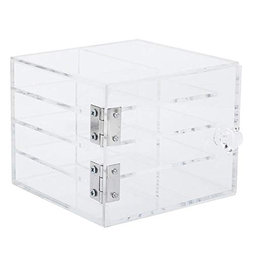 Wimpern Aufbewahrungsbox, 8 Schichten Acryl Wimpern Aufbewahrungsbox Makeup Pfropfen Wimpern Display Organizer Container