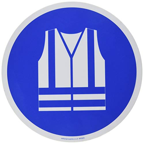 Hi Vest Symbol Bodengrafik