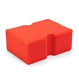 Optimum Big Red Sponge – Original BRS – großer Autowaschschwamm, professioneller Autopflege-Schwamm, ideal zur Verwendung mit spülmittelfreier Autowäsche und traditioneller Autowaschseife