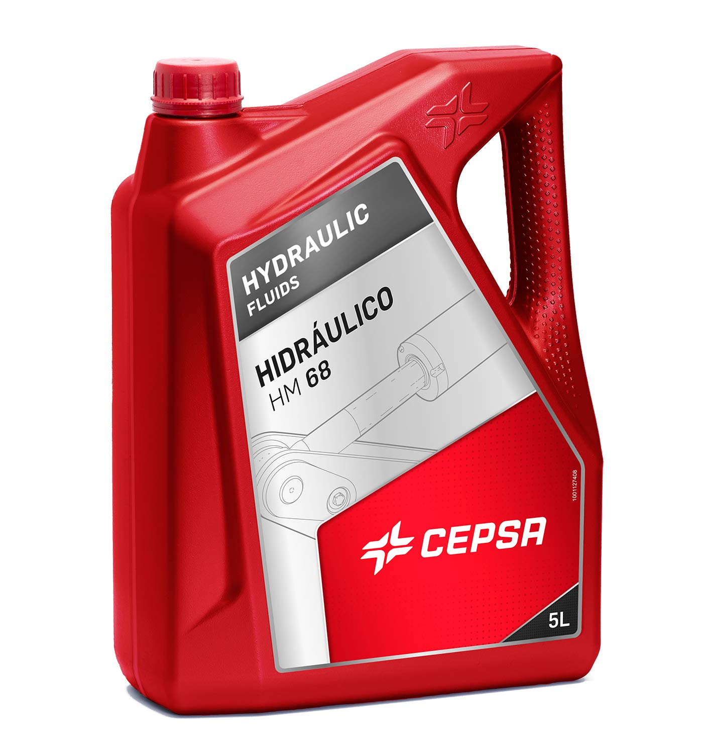 CEPSA 640413072 Mineralöl für Hydrauliksysteme HIDRAULICO HM 68, 5 Liter