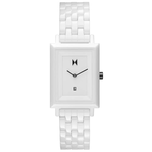 MVMT Damen analog Quarz Uhr mit Keramik Armband 28000205-D