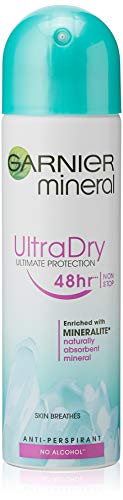 Garnier Mineral Ultra Dry Deodorant, 150 ml, 6 Stück