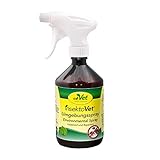 cdVet FlohEx Umgebungsspray, rein pflanzliches Flohspray 500 ml - natürlicher Flohschutz ohne Chemie für Hunde, Katzen und Nagern